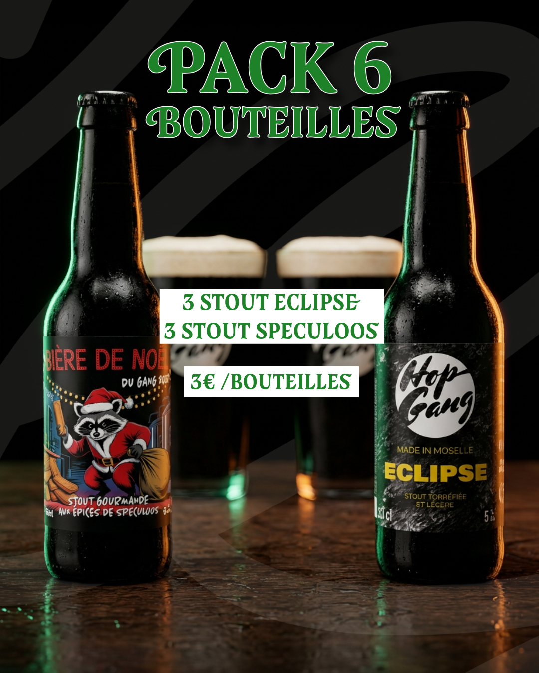 Pack Saint-Patrick — Eclipse × Stout Speculoos