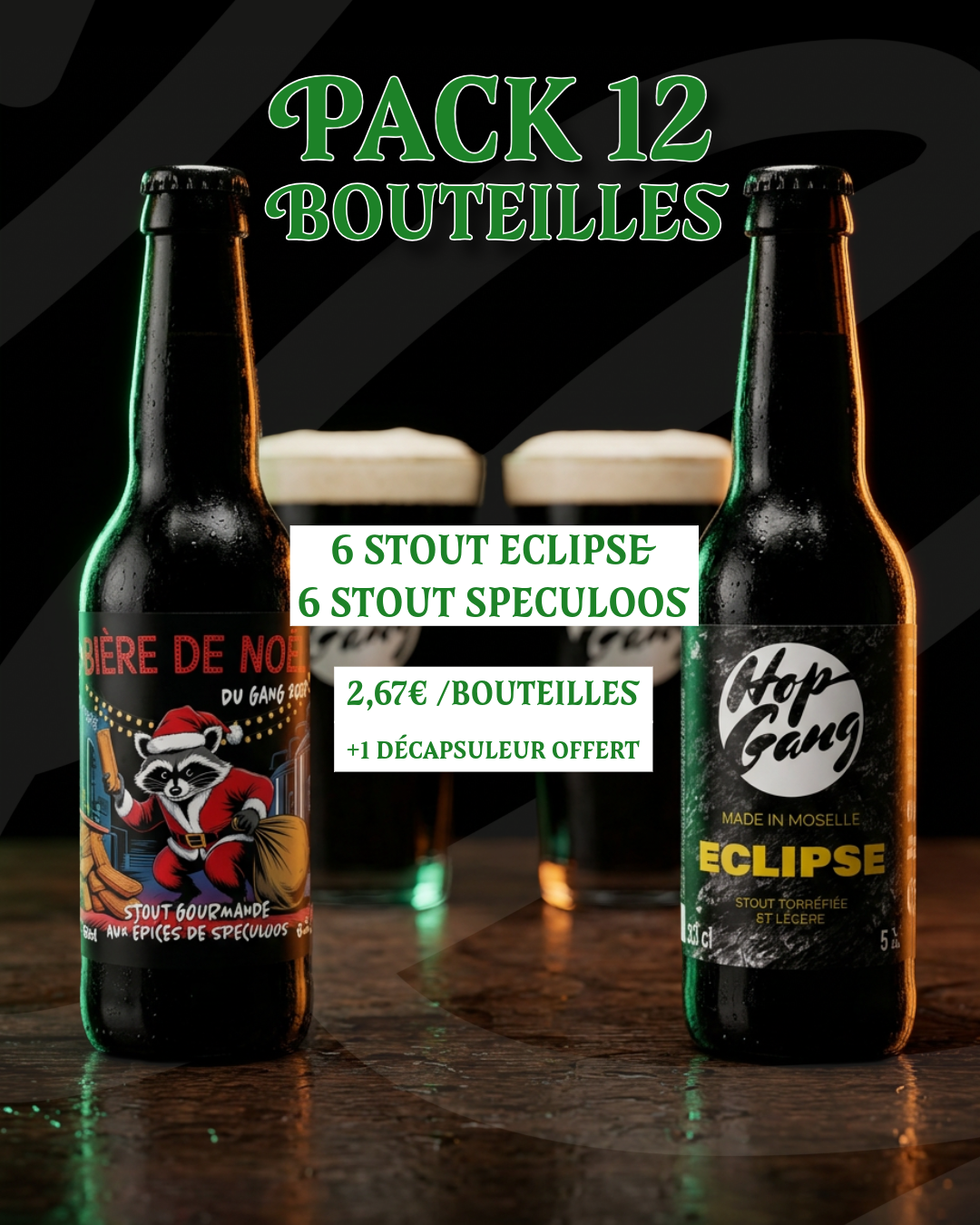 Pack Saint-Patrick — Eclipse × Stout Speculoos